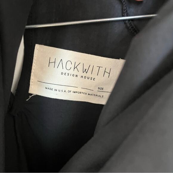 Hackwith Design House Black Oversized Dress One Size - Picture 4 of 4